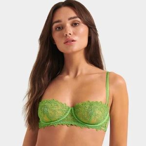 NWOT - 34C- BlueBella - Audrey Bra - Forest Green